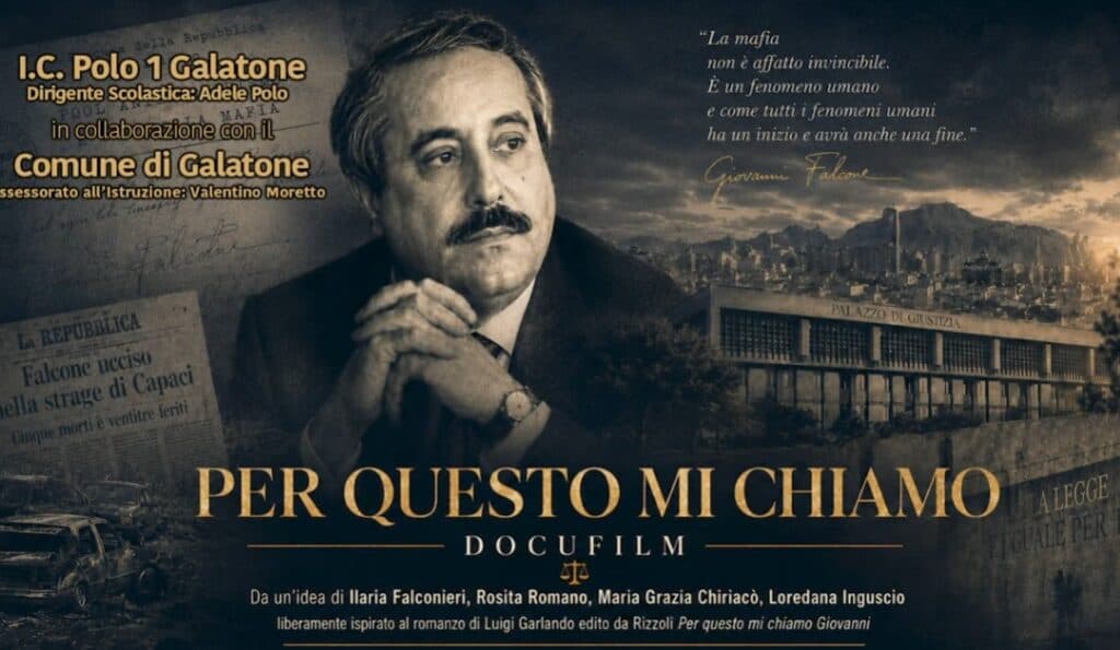 “Per questo mi chiamo”, il docufilm che educa alla legalità