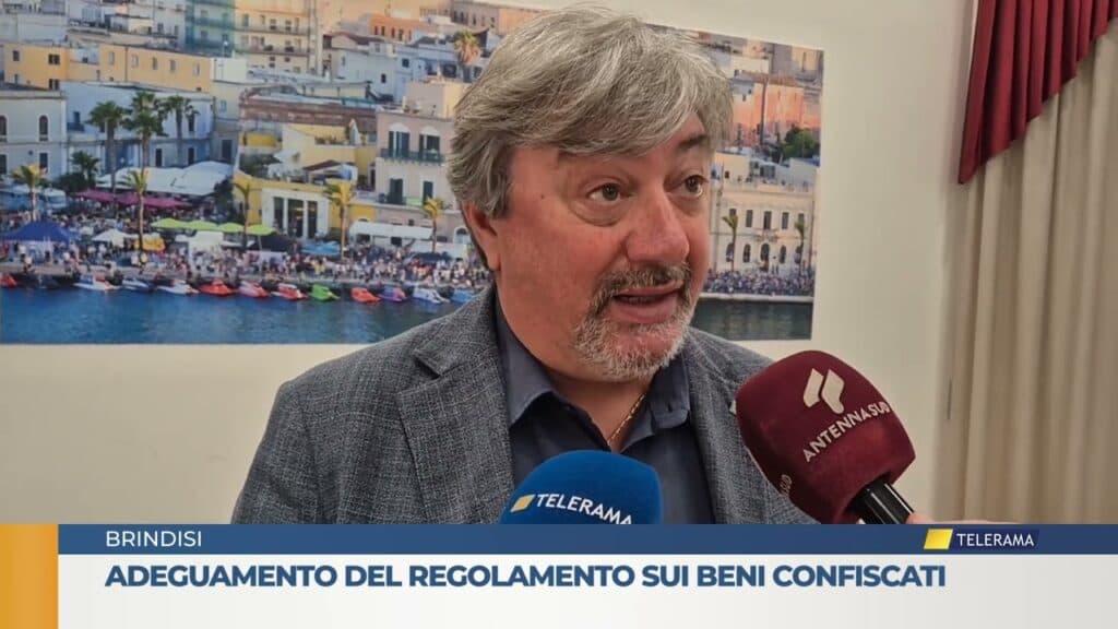 Adeguamento del regolamento sui beni confiscati