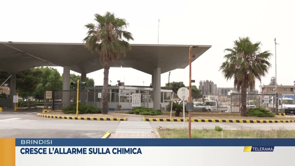 A Brindisi cresce l’allarme sulla chimica