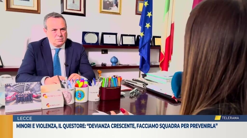 Minori e violenza, il questore: “devianza crescente, facciamo squadra per prevenirla”