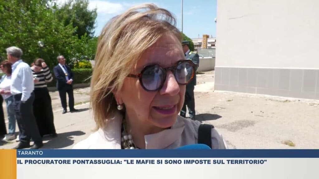 Taranto, il Procuratore Pontassuglia: "Le mafie si sono imposte sul territorio"