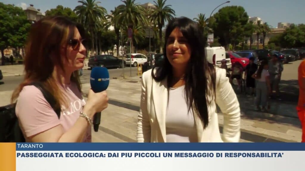 Taranto, passeggiata ecologica: dai più piccoli un messaggio di responsabilità