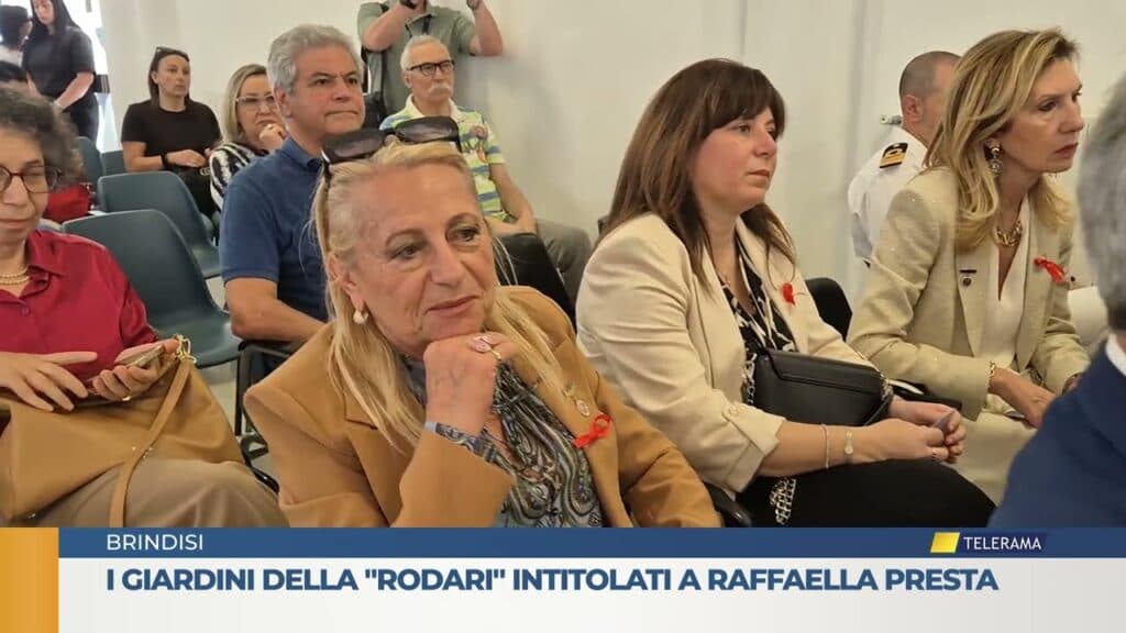 I giardini della "Rodari" intitolati a Raffaella Presta