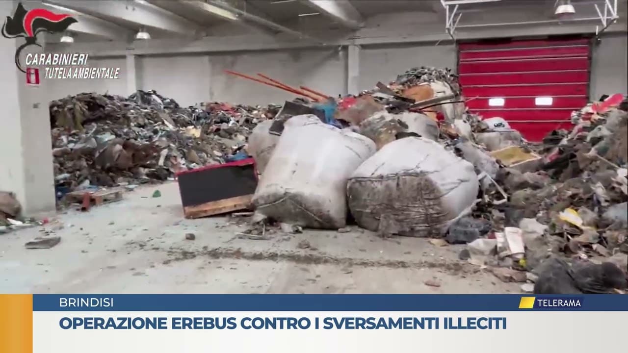 Operazione Erebus contro i sversamenti illeciti