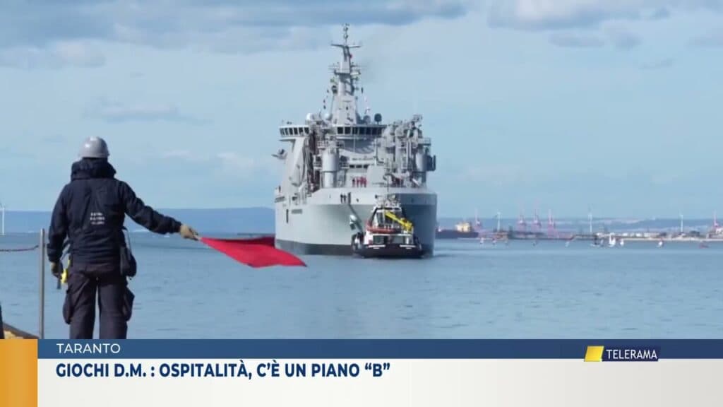Taranto, ospitalità Giochi del Mediterraneo: il piano "B"