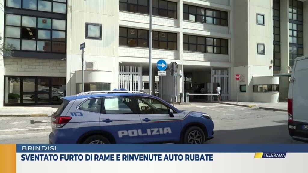 Sventato furto di rame e rinvenute auto rubate
