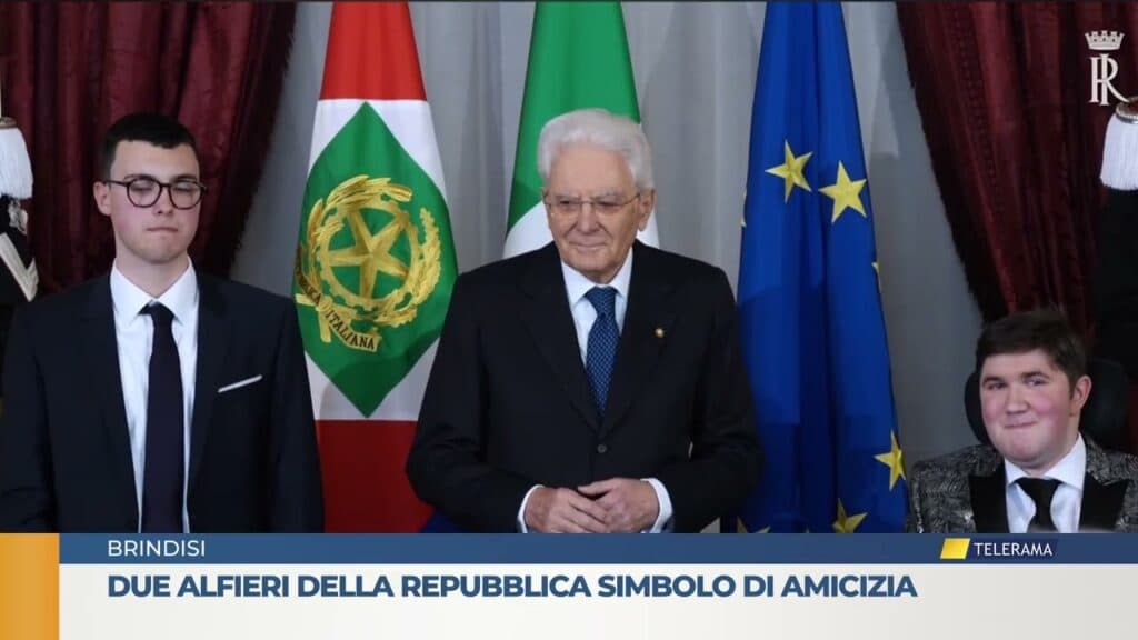 Due alfieri della Repubblica brindisini simbolo di amicizia