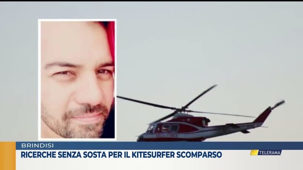 Ricerche senza sosta per il kitesurfer scomparso