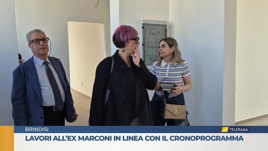 Lavori all’ex Marconi in linea con il cronoprogramma