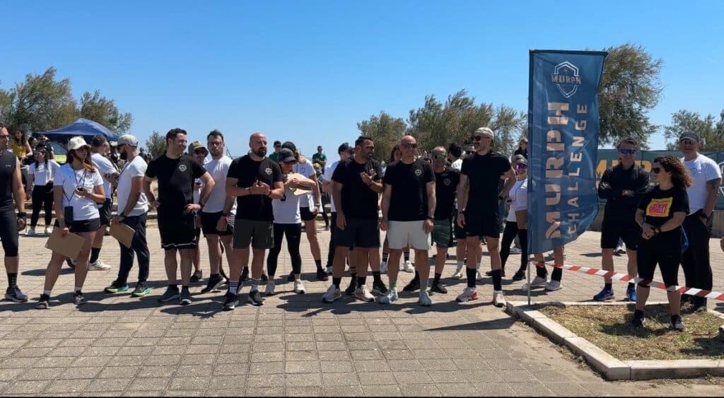 Murph 2026, il popolo del cross fit anima il lungomare di San Cataldo