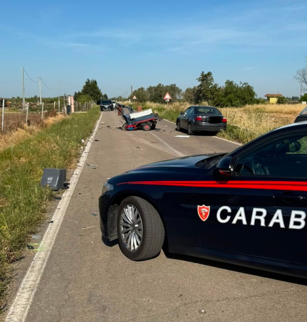 Schianto tra Ape e Audi sulla provinciale 107: muore agricoltore di 37 anni