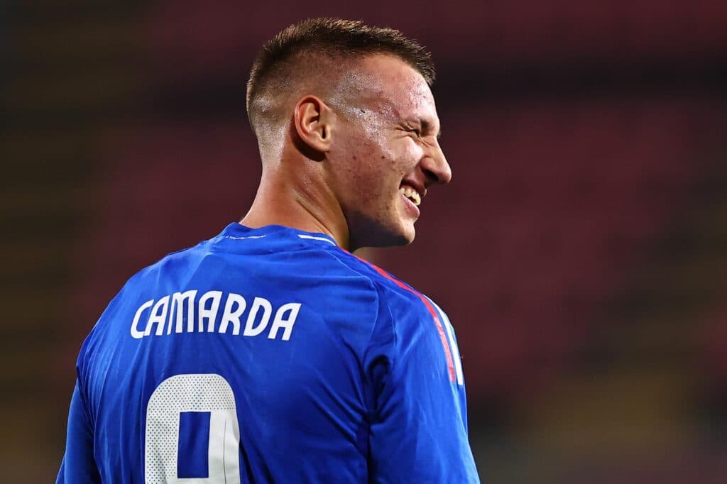 Esordio azzurro per Camarda. E' il secondo giallorosso dopo Cassetti