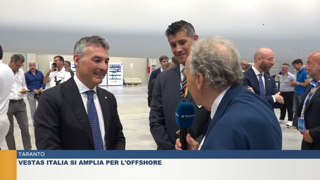 Taranto, Vestas: nuovo sito per l'offshore
