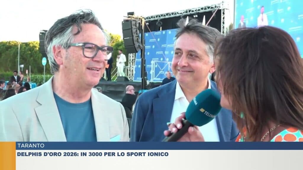 "Delphis d'oro 2026": lo sport secondo Fondazione Taranto 25