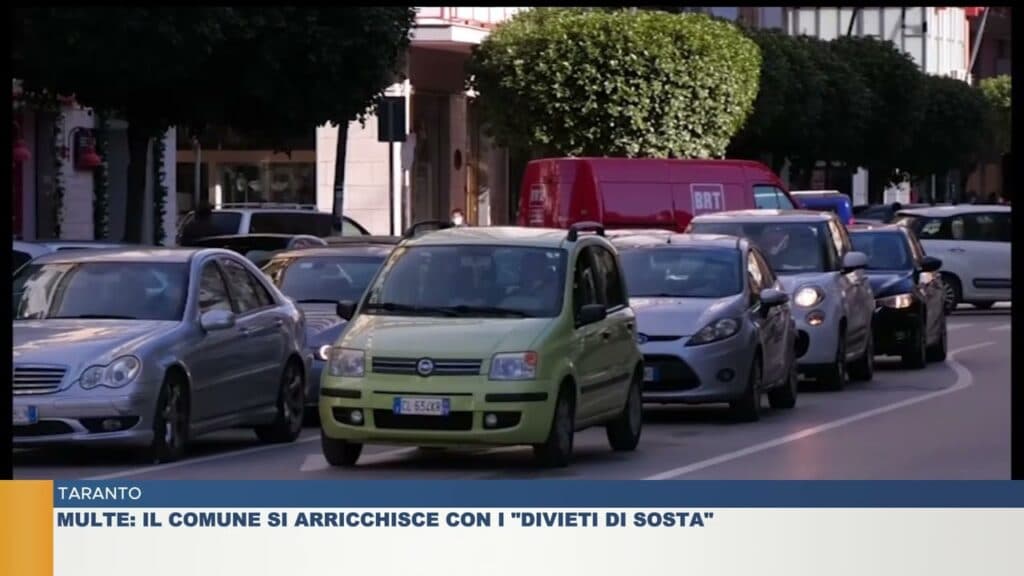 Taranto, troppe multe per divieto di sosta e poche per guida pericolosa