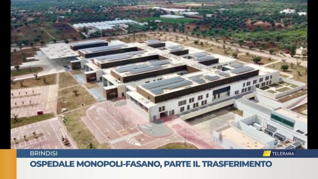 Ospedale Fasano-Monopoli, parte il trasferimento dei malati