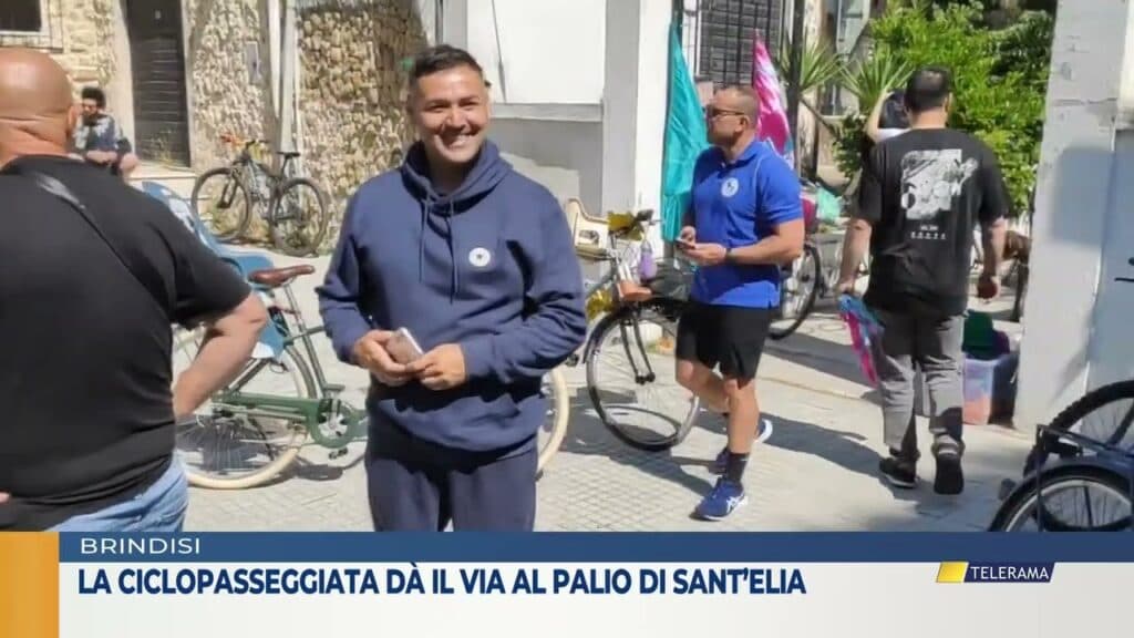 La ciclopasseggiata dà il via al palio di Sant'Elia