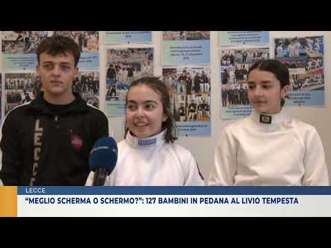 “Meglio scherma o schermo?”: 127 bambini in pedana al Livio Tempesta