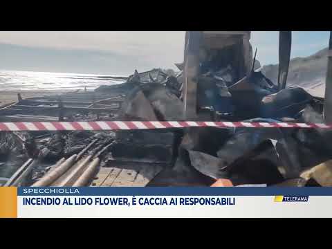 Incendio al lido Flower caccia ai responsabili
