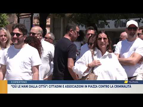 “Giù le mani dalla città”: cittadini e associazioni in piazza contro la criminalità