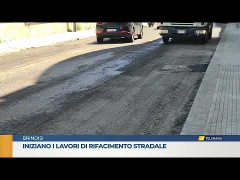 Iniziano i lavori di rifacimento stradale