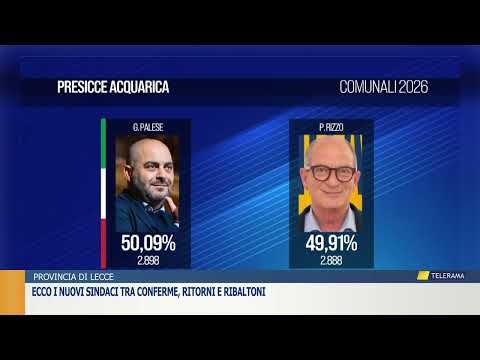 Ecco i nuovi sindaci tra conferme, ritorni e ribaltoni