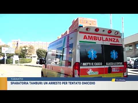 TARANTO Sparatoria Tamburi: un arresto per tentato omicidio