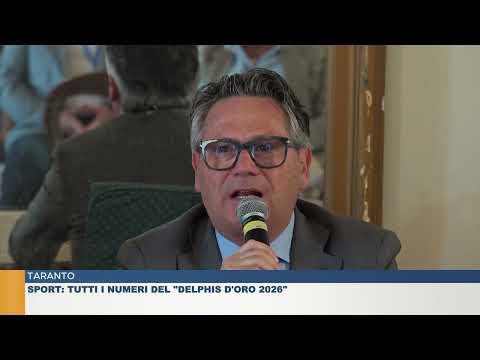 TARANTO. SPORT: TUTTI I NUMERI DEL "DELPHIS D'ORO 2026"