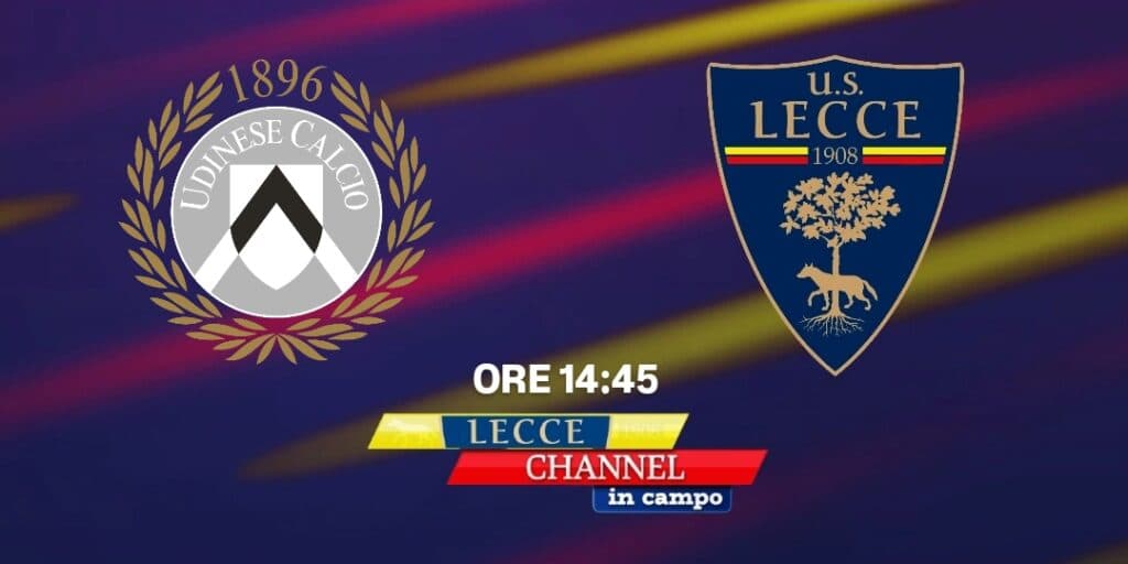 Udinese-Lecce in diretta su TeleRama con Lecce Channel in Campo