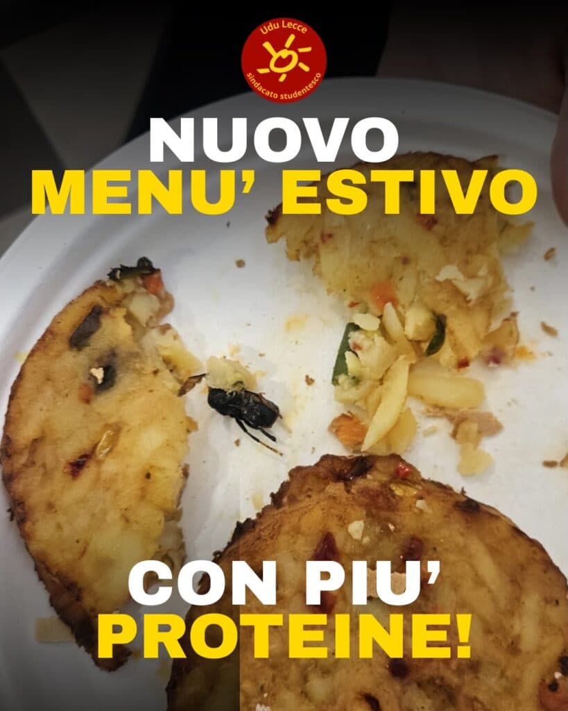 Insetto nell’hamburger servito nella mensa universitaria: scoppia la polemica
