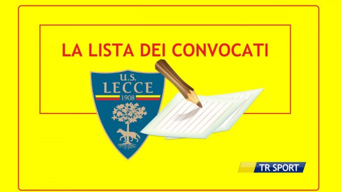 Convocati Lecce