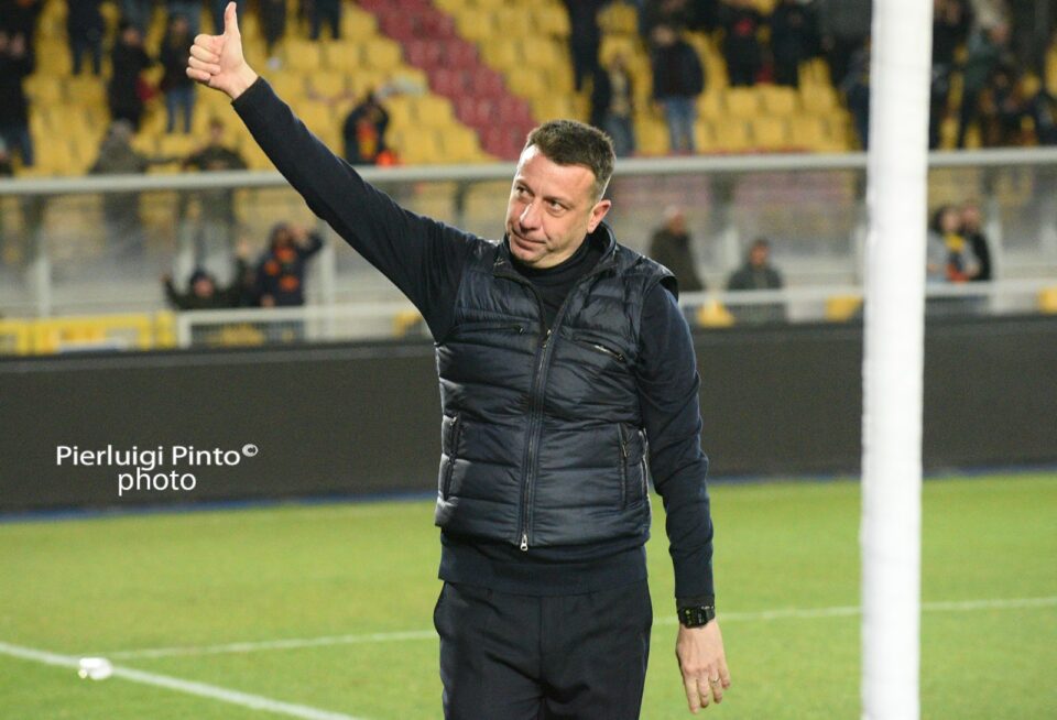 Roberto D'Aversa, allenatore del Lecce