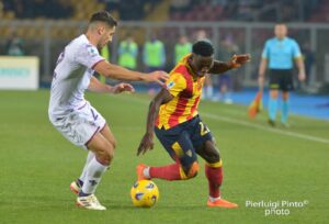 Lecce-Fiorentina, Lameck Banda