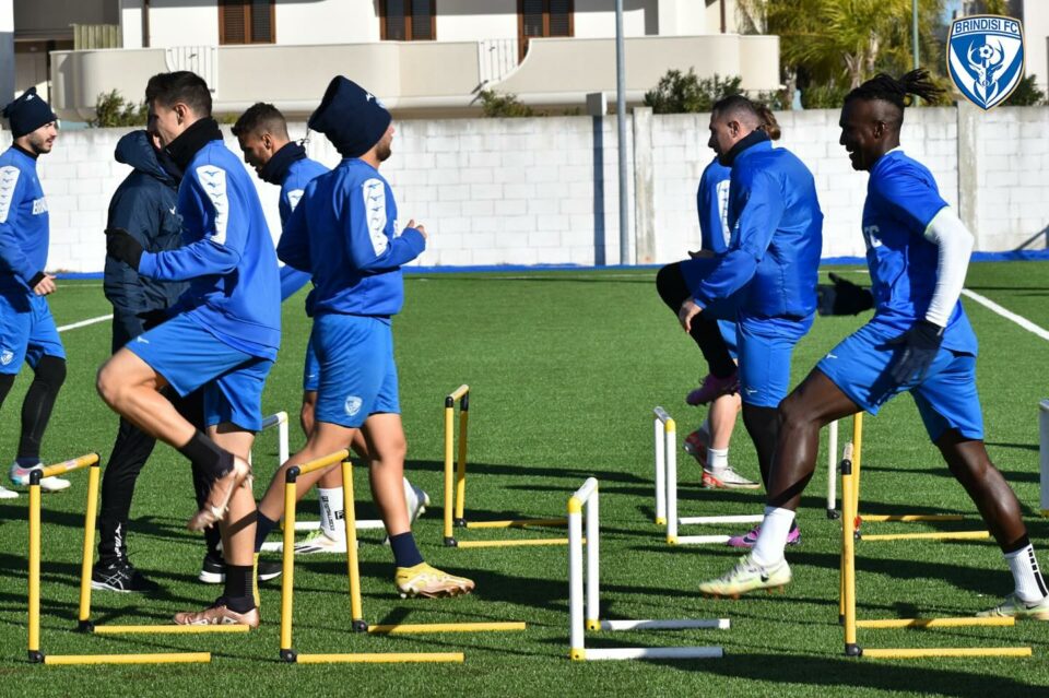 Allenamento Brindisi calcio