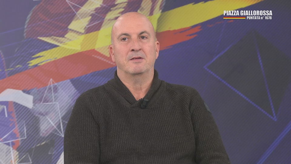 Corrado Liguori, vicepresidente del Lecce a piazza giallorossa