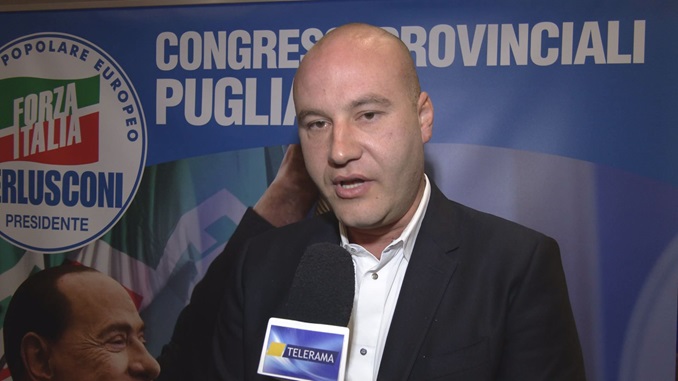Paride Mazzotta eletto nuovo coordinatore Forza Italia