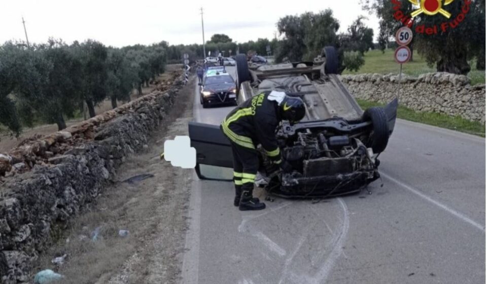 incidente stradale a Francavilla. Muore 76enne