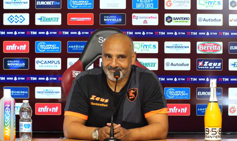 Fabio Liverani, allenatore Salernitana