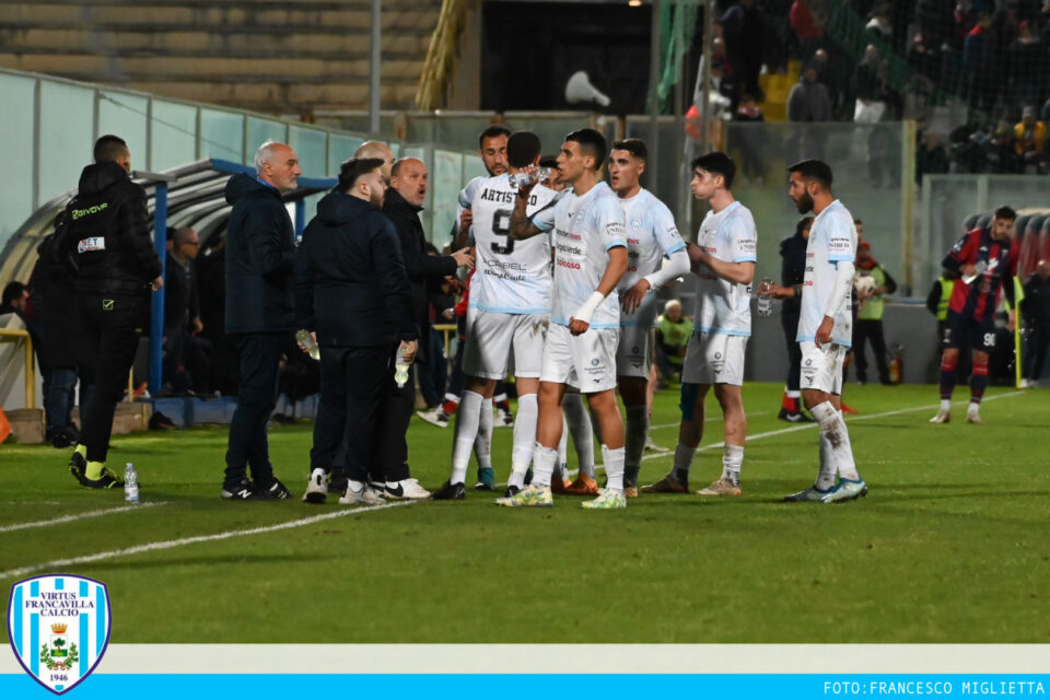 Taranto - Virtus Francavilla (foto F. Miglietta)