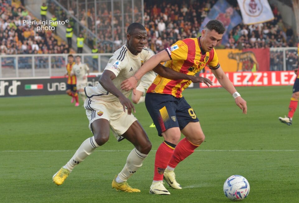 Ndicka e Piccoli in Lecce - Roma