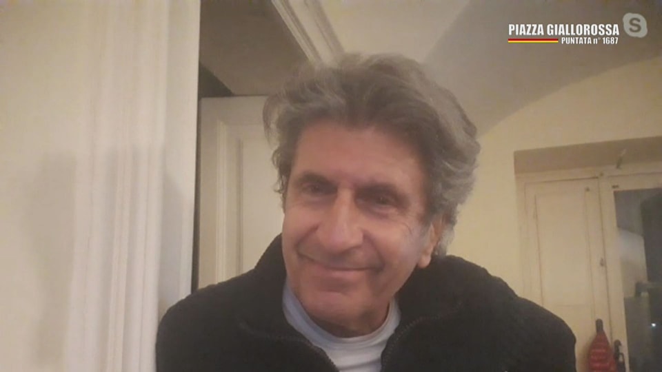Gianni Ippoliti a Piazza Giallorossa