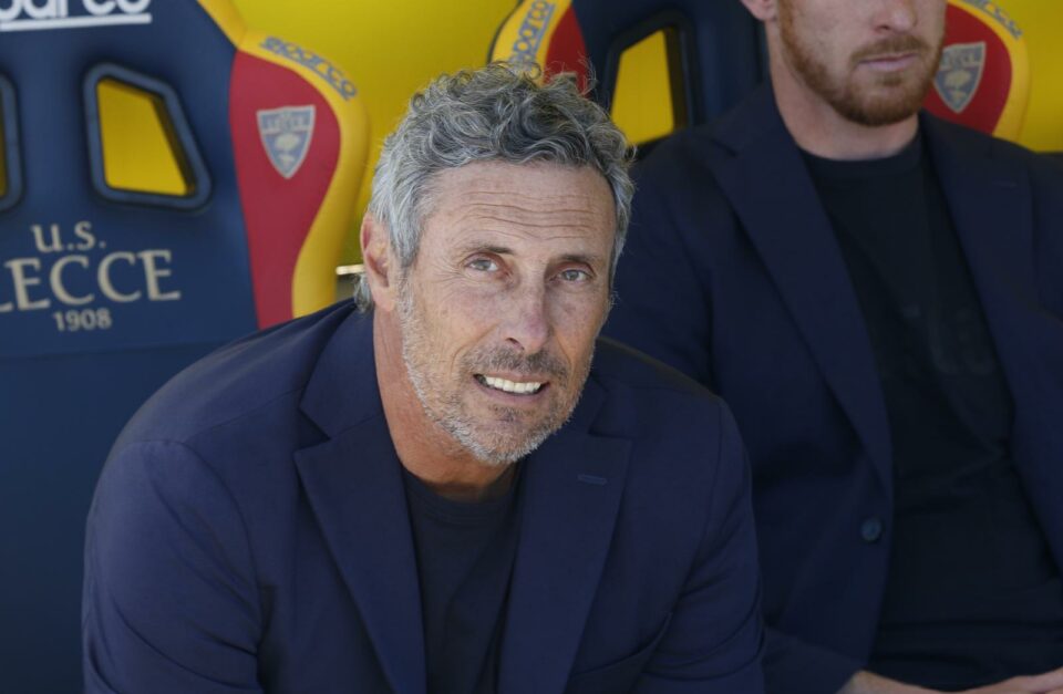 Luca Gotti, allenatore del Lecce