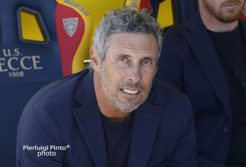 Luca Gottii, allenatore del Lecce