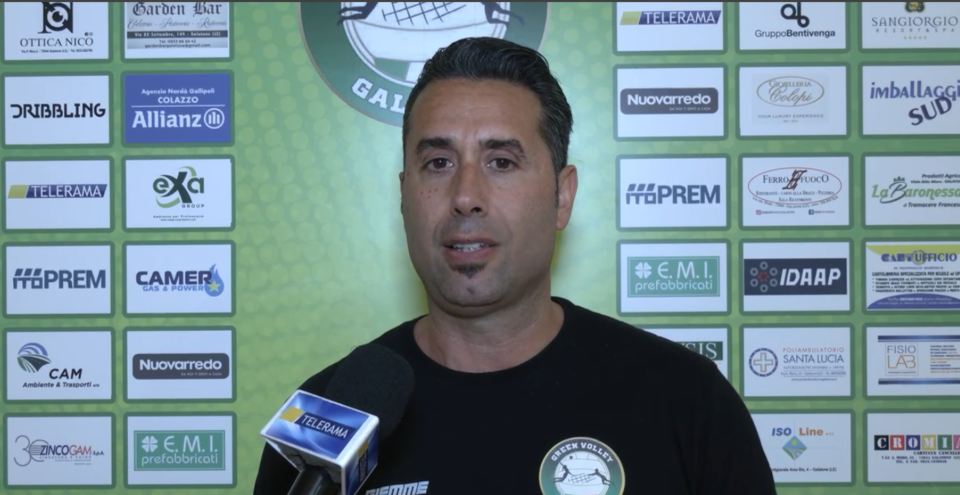 Marco Lionetti, coach Green Volley Galatone