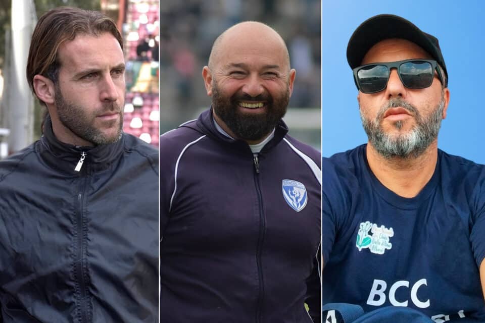 Da sx Gaetano Ungaro, Mino Martinelli e Mirko Silipo