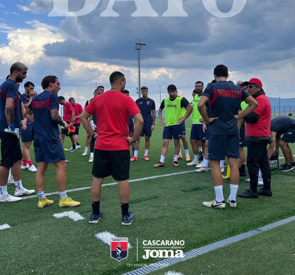 Viggiano, Taranto FC in ritiro