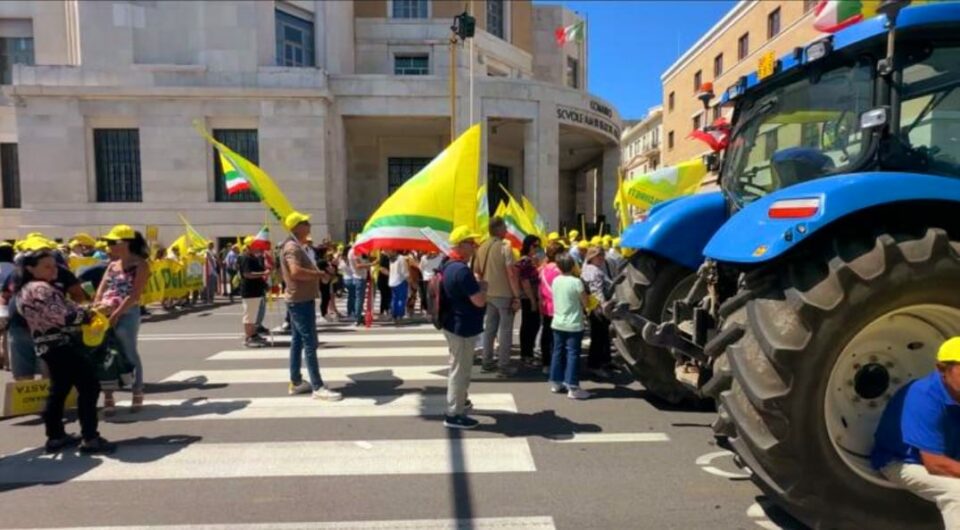 Protesta agricoltori Coldiretti