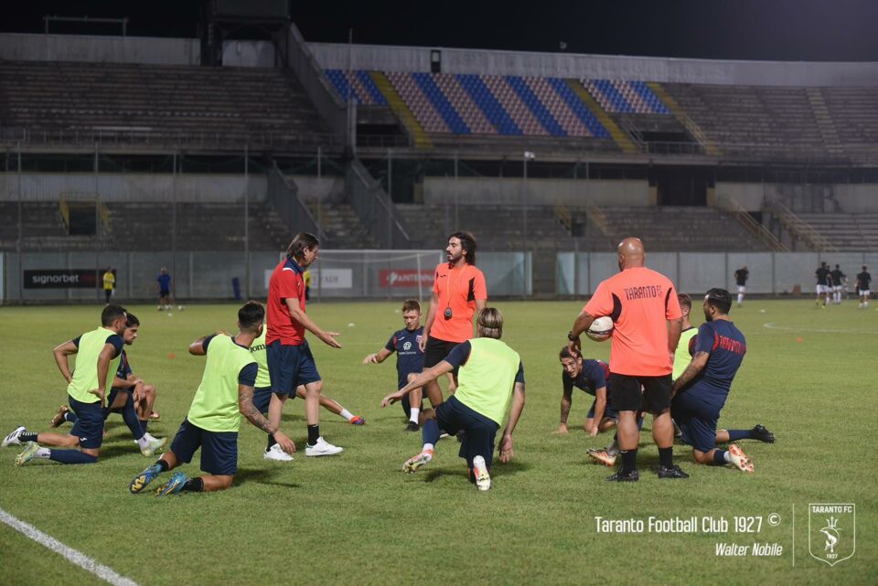 Gautieri e il gruppo squadra (foto W. Nobile)