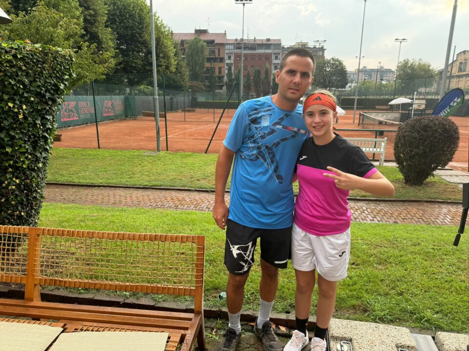 Il Maestro Mattia Leo e Alessandra Liguori campionessa regionale Under 12