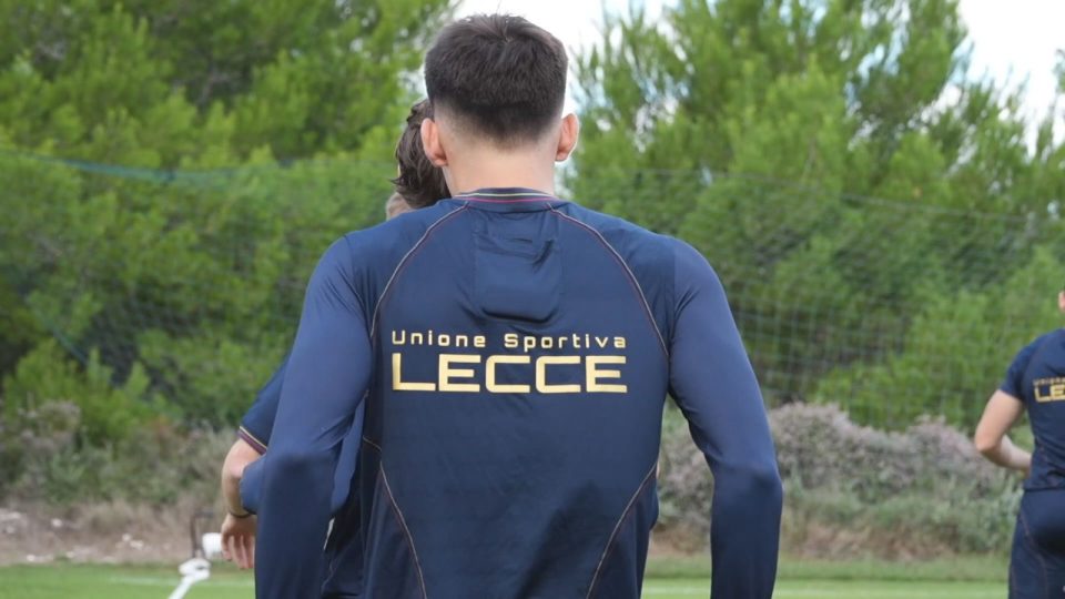 Lecce, allenamento Acaya